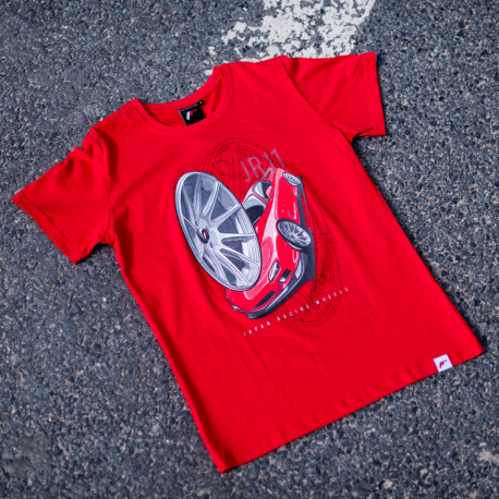 Majice T-shirt JR-Wheels JR-11 red | race-shop.si