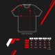 Majice T-shirt JR-Wheels JR-20 Black | race-shop.si