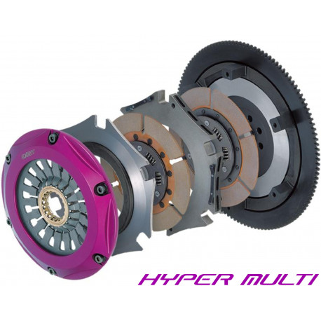 Sklopke in vztrajniki Exedy Racing Clutch Kit Exedy Racing Hyper Multi Triple Cerametallic, Sprung | race-shop.si