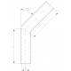 Silikonska cev 45° Silikonsko koleno 45° - 10mm (0,39") | race-shop.si