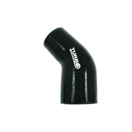 Silikonski reduktor 45° Silikonsko redukcijsko koleno 45° - 25mm (1") do 38mm (1,5") | race-shop.si