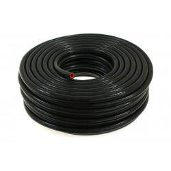 Silicone braided vacuum hose 8 mm, črna