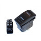 Gumbi in stikala za zagon Univerzalno Rocker stikalo z LED | race-shop.si