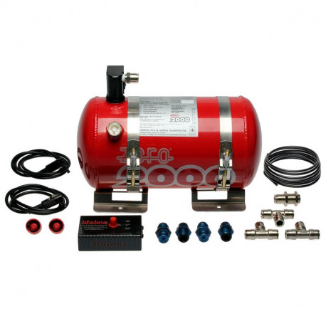 Gasilni aparati Lifeline Zero 2000 4L eletrical extinguisher FIA, ALU | race-shop.si