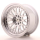 Aluminium wheels Platišče Japan Racing JR10 16x9 ET10 5x100/114 Machined Silver | race-shop.si