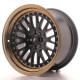 Aluminium wheels Platišče Japan Racing JR10 16x9 ET20 4x100/108 Black Face + Bronze Lip | race-shop.si