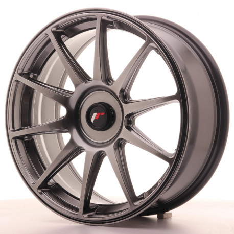 Aluminium wheels Platišče Japan Racing JR11 18x7,5 ET35-40 Blank Dark Hyper Black | race-shop.si