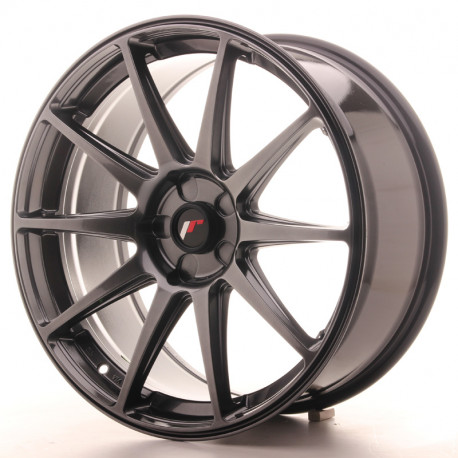 Aluminium wheels Platišče Japan Racing JR11 19x8,5 ET25-40 5H Blank Hyper Black | race-shop.si