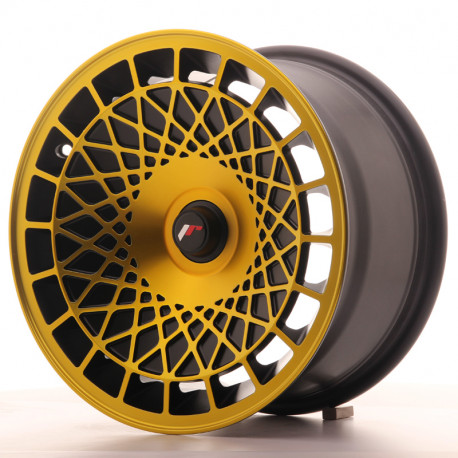 Aluminium wheels Platišče Japan Racing JR14 15x8 ET20 Blank Black Gold Finish | race-shop.si