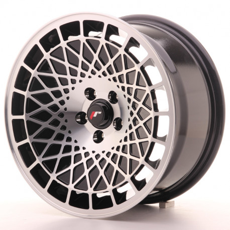 Aluminium wheels Platišče Japan Racing JR14 16x8 ET20 5x100 Black Machined | race-shop.si