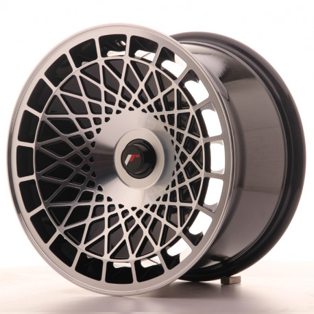 Aluminium wheels Platišče Japan Racing JR14 16x9 ET10-20 Blank Black Machined | race-shop.si