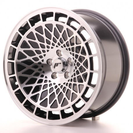 Aluminium wheels Platišče Japan Racing JR14 17x8,5 ET15 4x100 Black Machined | race-shop.si
