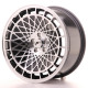 Aluminium wheels Platišče Japan Racing JR14 17x8,5 ET15 5x114,3 Black Machined | race-shop.si