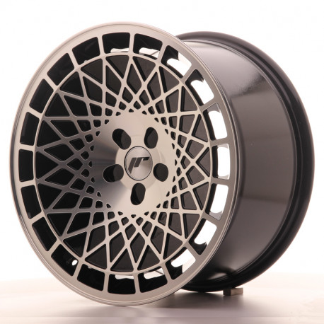 Aluminium wheels Platišče Japan Racing JR14 18x9,5 ET40 5H Blank Black Machined | race-shop.si