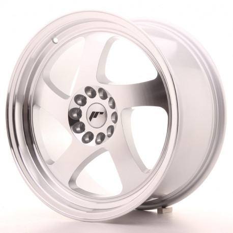Aluminium wheels Platišče Japan Racing JR15 18x8,5 ET35 5x100/120 Machined Silver | race-shop.si