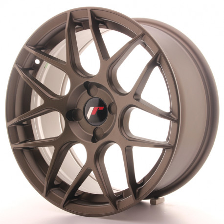 Aluminium wheels Platišče Japan Racing JR18 17x8 ET25-35 4H Blank Matt Bronze | race-shop.si
