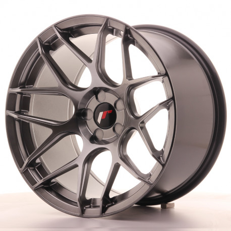 Aluminium wheels Platišče Japan Racing JR18 18x10,5 ET0-22 5H Blank Hyper Black | race-shop.si