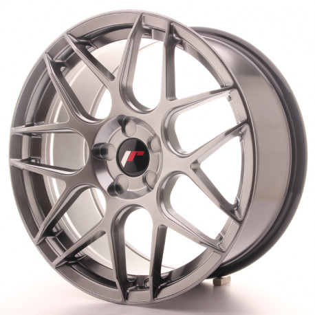 Aluminium wheels Platišče Japan Racing JR18 18x8,5 ET35-45 5H Blank Hyper Black | race-shop.si