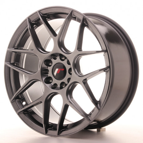 Aluminium wheels Platišče Japan Racing JR18 18x8,5 ET40 5x112/114 Hyper Black | race-shop.si