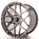 Aluminium wheels Platišče Japan Racing JR18 18x9,5 ET43 5H Blank Hyper Black | race-shop.si