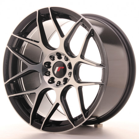 Aluminium wheels Platišče Japan Racing JR18 18x9,5 ET40 5x112/114 Black Machined | race-shop.si