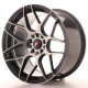 Aluminium wheels Platišče Japan Racing JR18 18x9,5 ET35 5x100/120 Black Machined | race-shop.si