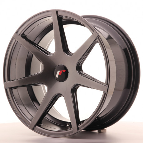 Aluminium wheels Platišče Japan Racing JR20 18x9,5 ET20-40 Blank Hyper Black | race-shop.si