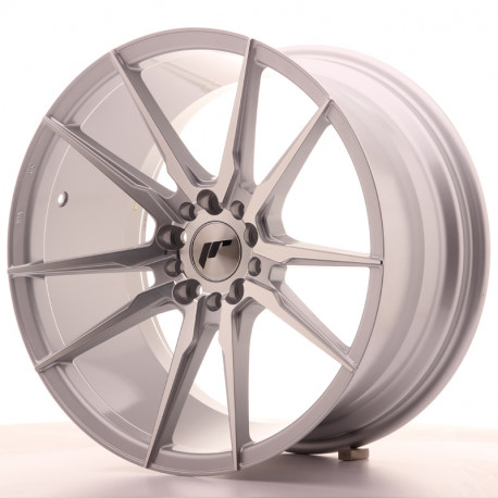 Aluminium wheels Platišče Japan Racing JR21 18x9,5 ET40 5x112/114 Silver Machined | race-shop.si
