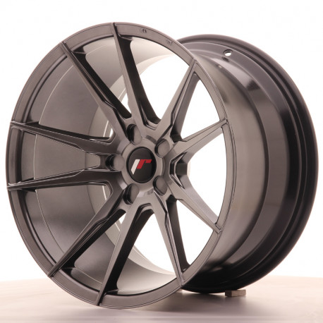Aluminium wheels Platišče Japan Racing JR21 19x11 ET15-30 5H Blank Hyper Black | race-shop.si