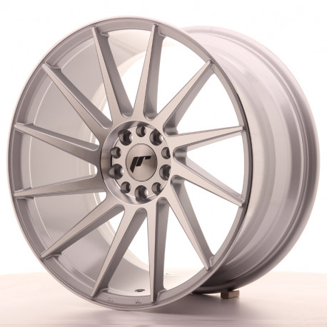 Aluminium wheels Platišče Japan Racing JR22 19x9,5 ET35 5x100/120 Silver Machined | race-shop.si