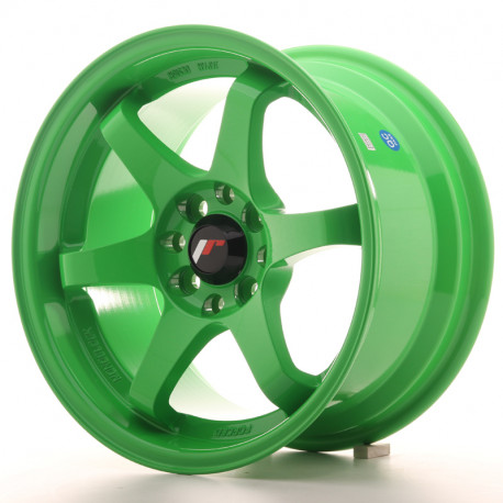 Aluminium wheels Platišče Japan Racing JR3 15x8 ET25 4x100/108 Zelena | race-shop.si