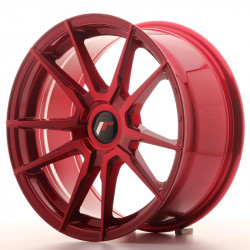 Platišče Japan Racing JR21 17x8 ET25-35 Blank Platinum Red