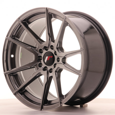 Aluminium wheels Platišče Japan Racing JR21 17x9 ET20 4x100/114 Hyper Black | race-shop.si