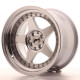 Aluminium wheels Platišče Japan Racing JR6 17x10 ET20 5x100/114 Machined Silver | race-shop.si