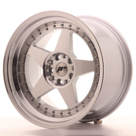 Aluminium wheels Platišče Japan Racing JR6 18x10,5 ET25 5x114,3/120 Silver Machined | race-shop.si