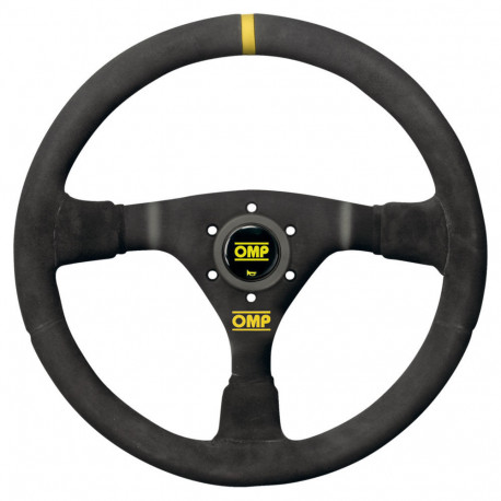 Volani 3 spokes steering wheel OMP WRC, 350mm suede, 70mm | race-shop.si