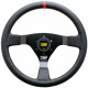 Promocije 3 spokes steering wheel OMP WRC, 350mm Leather, 70mm | race-shop.si