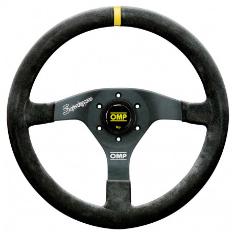Promocije 3 spokes steering wheel OMP Velocita Superleggero, 350mm suede, Flat | race-shop.si