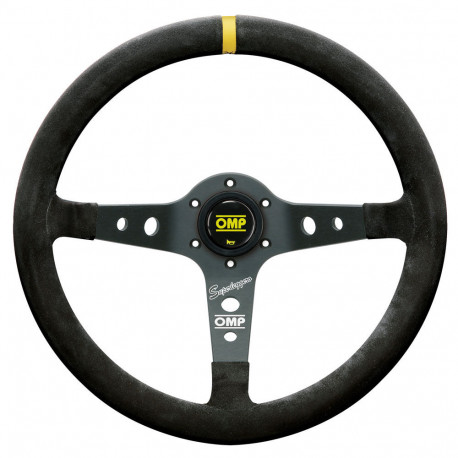 Volani 3 spokes steering wheel OMP Corsica Superleggero, 350mm suede, 95mm | race-shop.si