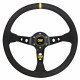 Volani 3 spokes steering wheel OMP Corsica, 350mm suede, 95mm | race-shop.si