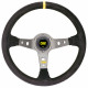 Promocije 3 spokes steering wheel OMP Corsica, 350mm suede, 95mm | race-shop.si