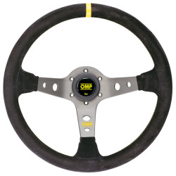 3 spokes steering wheel OMP Corsica, 350mm suede, 95mm