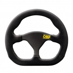3-kraki volanski obroč OMP Formula Quadro, 250mm, poliuretan, brez zamika, črna