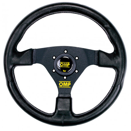 Volani 3-kraki volanski obroč OMP RACING GP, 330mm, poliuretan, brez zamika, črna | race-shop.si