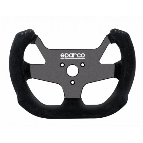 Volani 5-kraki volanski obroč Sparco F-10, 270mm, semiš, brez zamika, črna/srebrna | race-shop.si