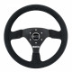 Volani 3 spokes steering wheel Sparco R323, 330mm suede, 39mm | race-shop.si