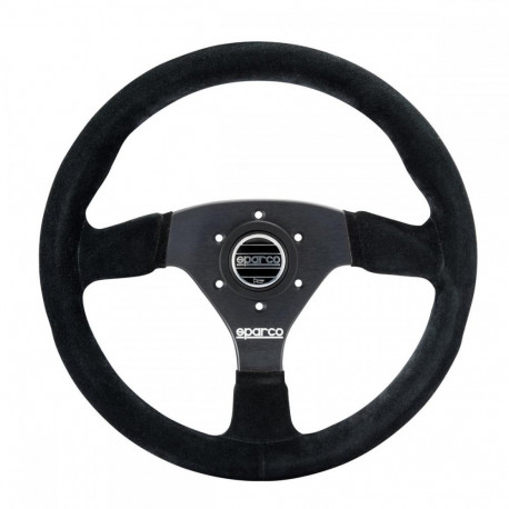 Volani 3 spokes steering wheel Sparco R383, 330m suede, 39mm | race-shop.si