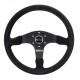 Volani 3-kraki volanski obroč Sparco R375, 350mm, semiš, 36mm zamik, črna | race-shop.si