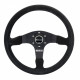 Volani 3 spokes steering wheel Sparco R375, 350mm suede, 36mm | race-shop.si