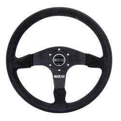 3 spokes steering wheel Sparco R375, 350mm suede, 36mm